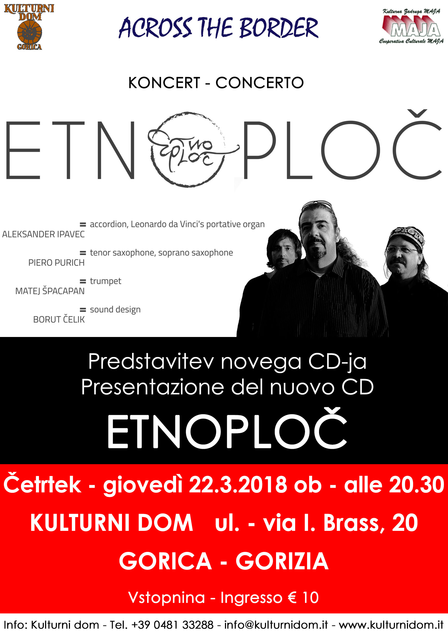 Etnoploč Trio in concert